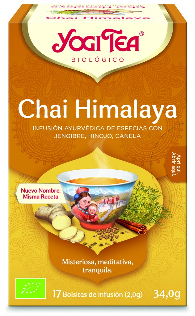 INFUSION HIMALAIA YOGI TEA 17B