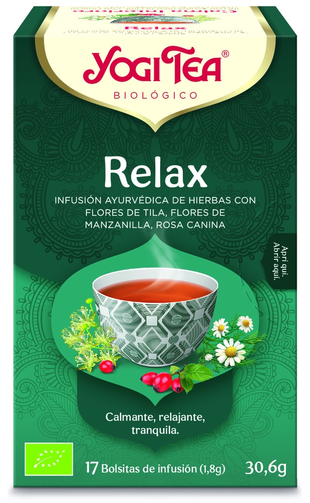 INFUSION RELAX YOGI TEA 17B