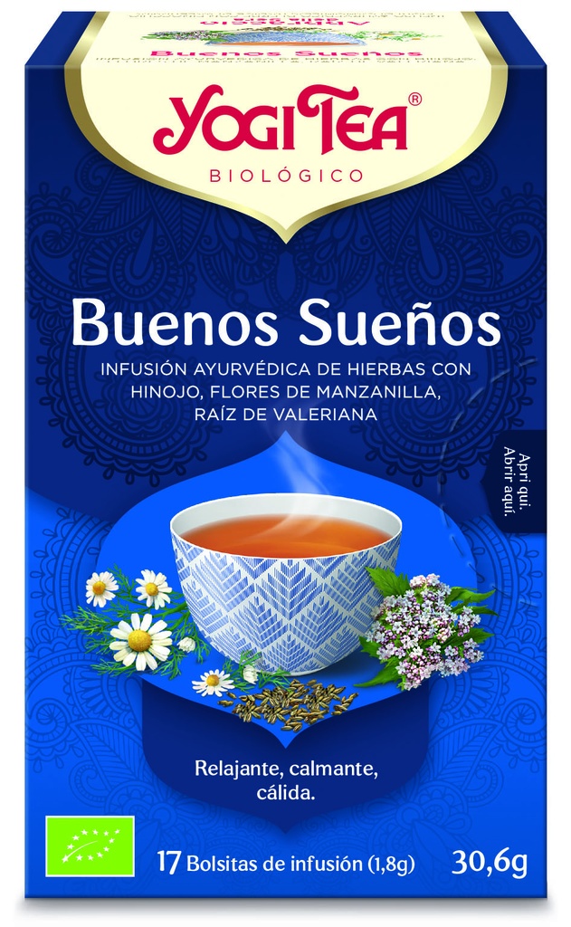 INFUSION BOS SOÑOS YOGI TEA 17B