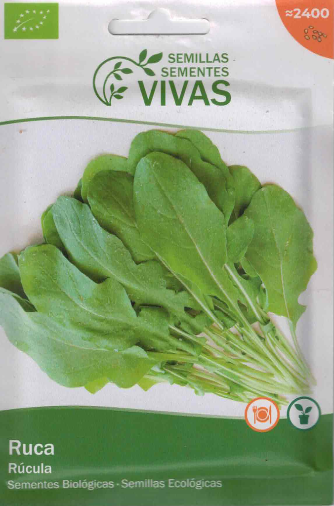 SEMENTES RUCULA - VIVAS