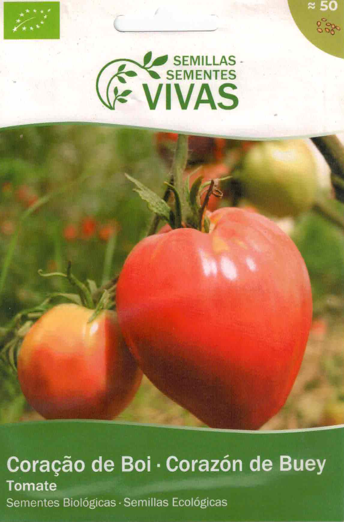 SEMENTES TOMATE CORAZON DE BOI - VIVAS