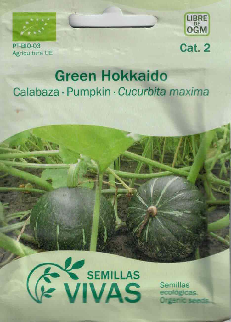 SEMENTES CABAZA GREEN HOKKAIDO - VIVAS