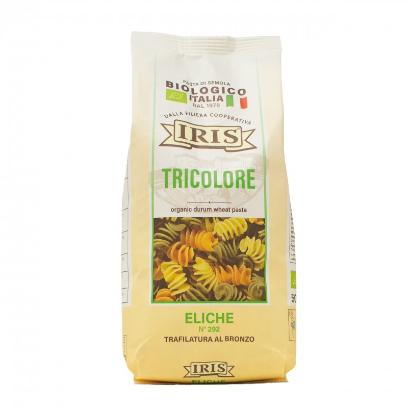 HELICES TRIGO TRICOLOR IRIS 500G