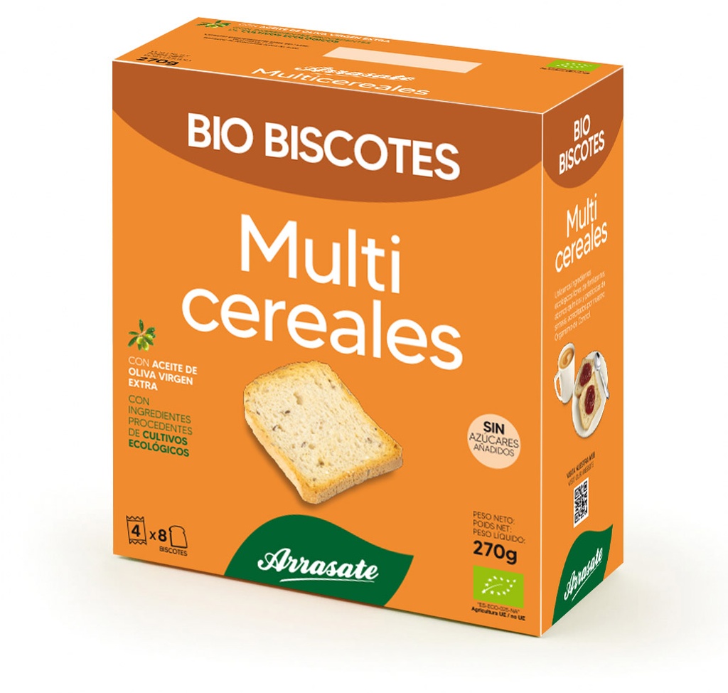 TOSTAS MULTICEREAIS ARRASATE 270G