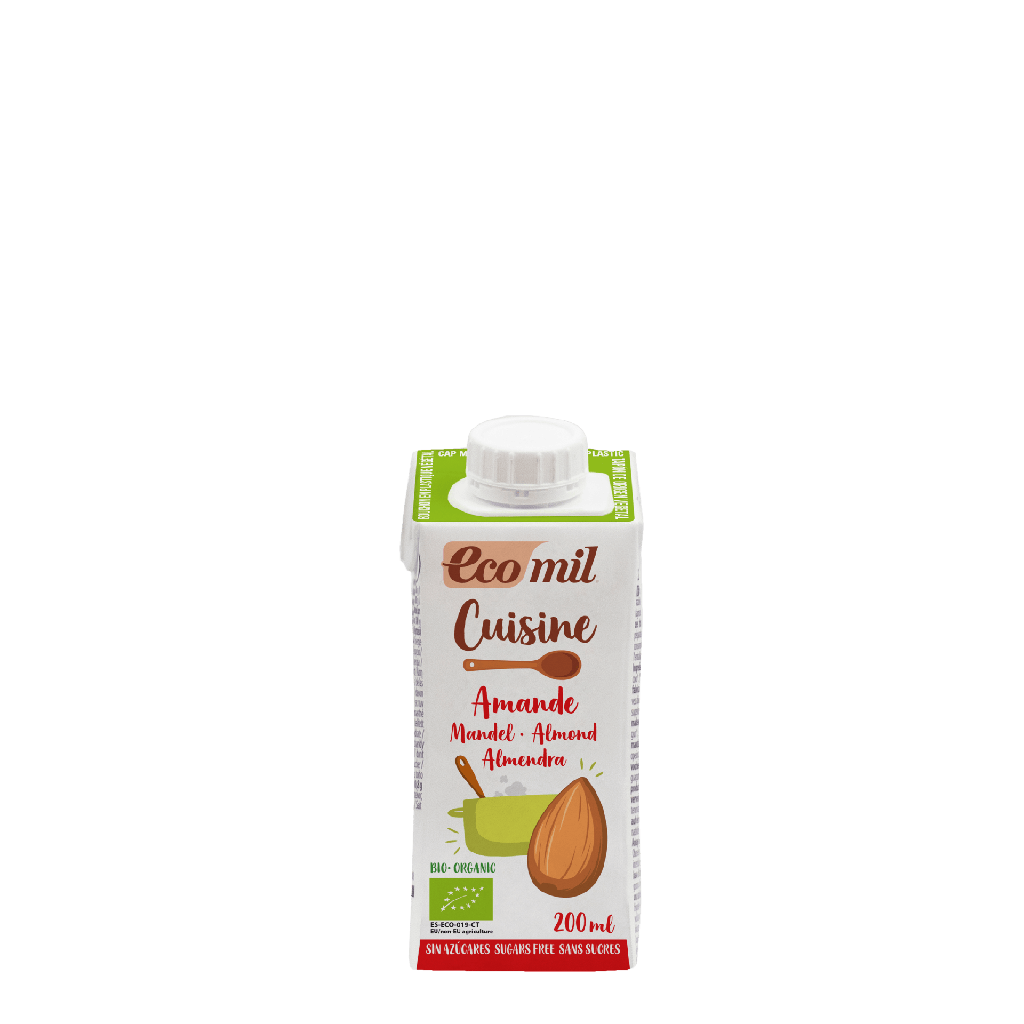 CREMA AMENDOA COCIÑA ECOMIL 200ML