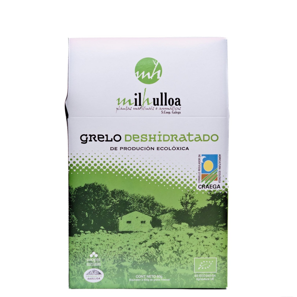 GRELO DESHIDRATADO MILHULLOA 60G