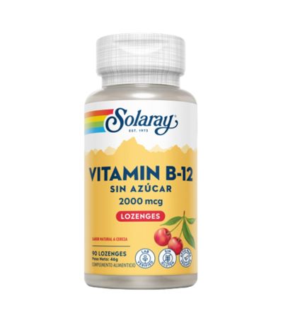 [76280879490] VITAMINA B12 SOLARAY 2000MCG 90COMP