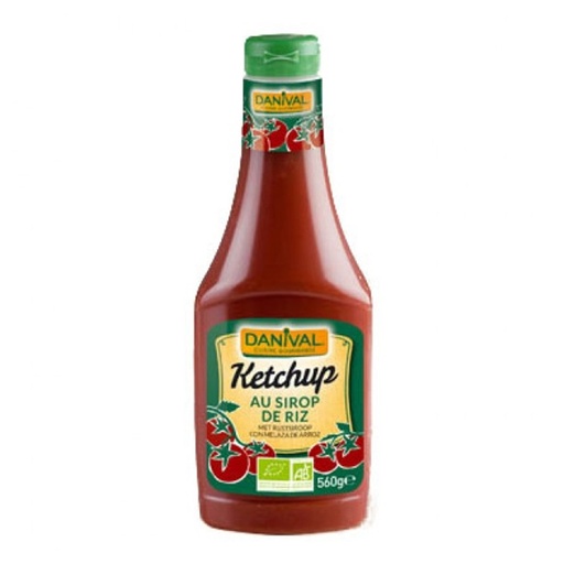 [3431590007617] KETCHUP C/XAROPE ARROZ DANIVAL 560G