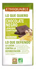 [3760091728166] CHOCOLATE XENXIBRE CONFEITADO ETHIQUABLE 100G