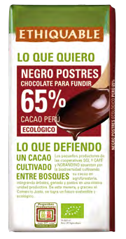 [3760278865028] CHOCOLATE FUNDIR 65% ETHIQUABLE 200G