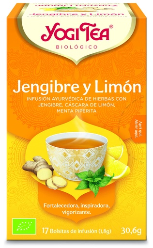 [4012824401334] INFUSION XENXIBRE LIMON YOGI TEA 17B