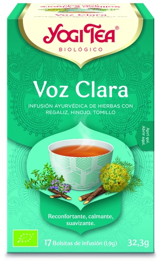[4012824401419] INFUSION VOZ CLARA YOGI TEA 17B