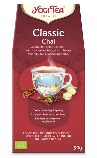 [4012824529267] INFUSION CLASICA CHAI YOGI TEA 90G