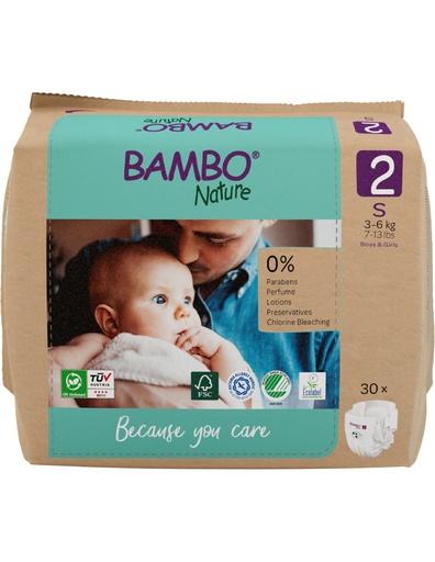 [5703538244384] CUEIRO MINI (2) 3-6 KG BAMBO 30UD
