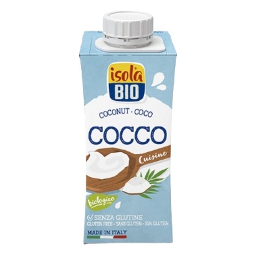 [8023678423409] CREMA LEITE COCO ISOLABIO 200ML