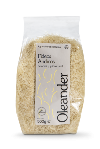 [8426684810346] FIDEOS ARROZ QUINOA REAL OLEANDER 500G