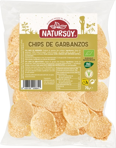 [8428159006841] CHIP GARAVANZOS NATURSOY 70G