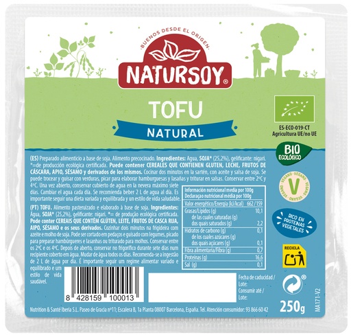 [8428159100013] TOFU NATURSOY 250G