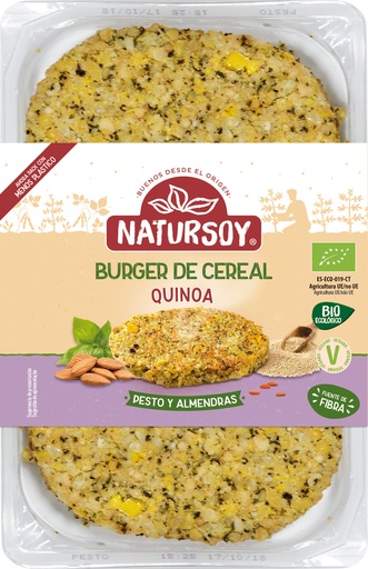 [8428159107296] HAMBURGUESA QUINOA PESTO NATURSOY 200G