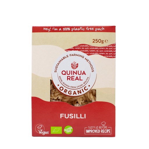 [8436545620267] ESPIRAIS ARROZ QUINOA S/G QUINUA REAL 250G