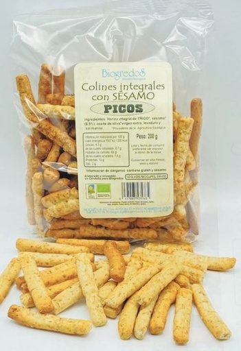 [8437003535765] PICOS INTEGRAIS SESAMO BIOGREDOS 200G