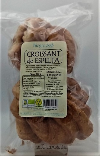[8437003535857] CROISSANTS DE ESPELTA BIOGREDOS 4UD