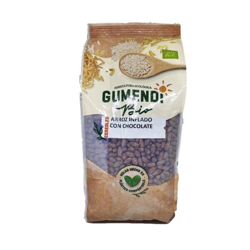 [8437009712146] ARROZ INCHADO CHOCOLATE GUMENDI 225G