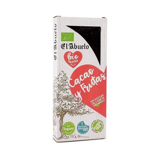 [8410575610191] TURRON VEGANO CACAO FROITAS EL ABUELO 200G