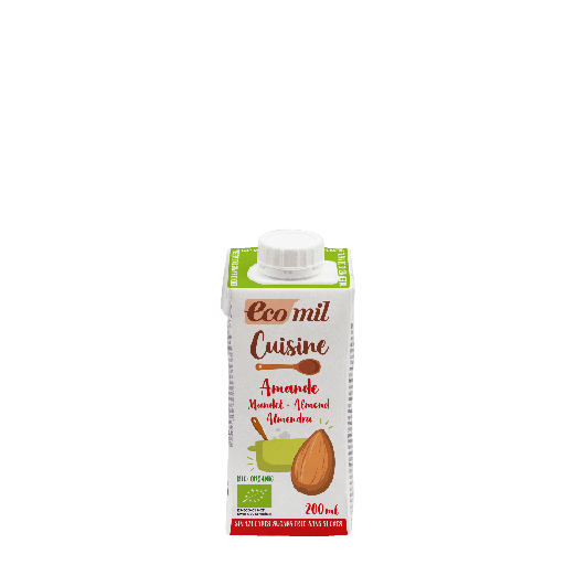 [8428532192314] CREMA AMENDOA COCIÑA ECOMIL 200ML
