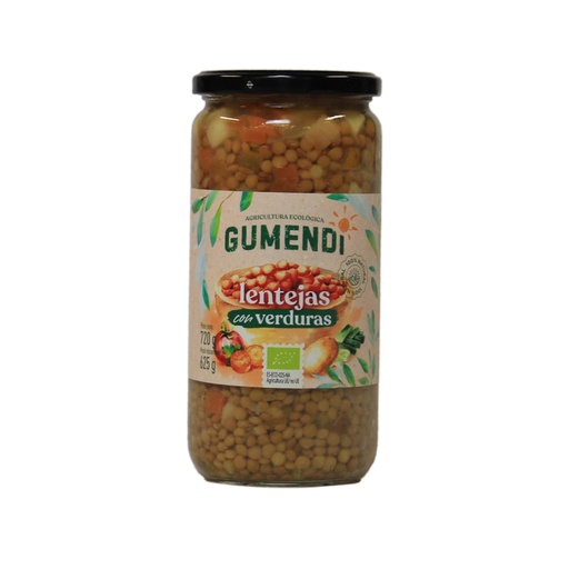 [8437009712627] LENTELLAS C/VERDURAS GUMENDI 720G