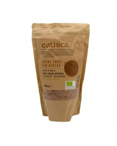 [8436007107534] CACAO PURO SEN AZUCRE EATHICA 500G
