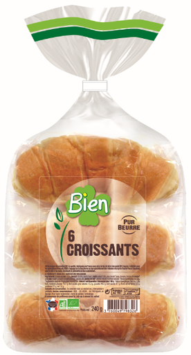 [3760049798326] CROISSANTS BIEN 6UD 240G