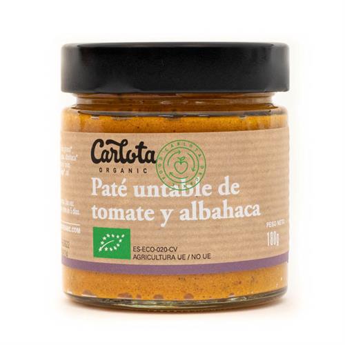 [8437015940625] PATE TOMATE ALFABACA 180G CARLOTA