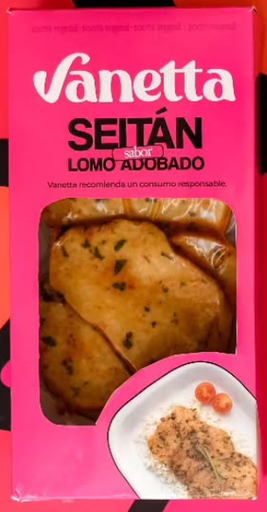 [8437027637018] SEITÁN SABOR LOMO ADOBADO VANETTA 250G